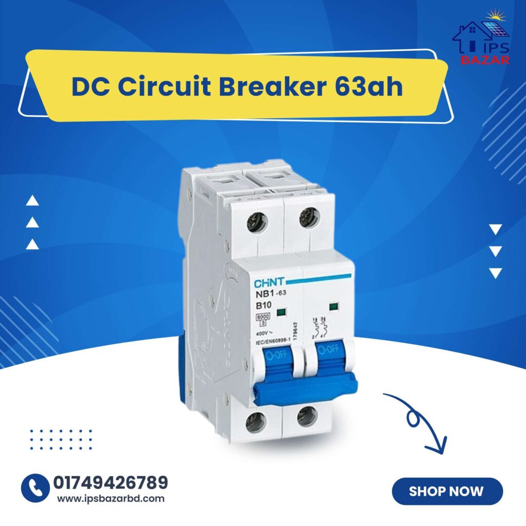 DC Circuit Breaker 63ah