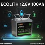 ECOLITH 12.8V 100Ah Lithium Battery