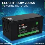 ECOLITH 12.8V 200Ah Lithium Battery